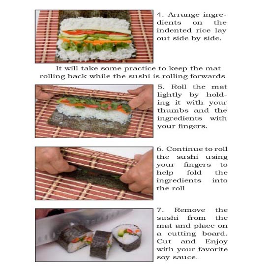 how to make sushi 